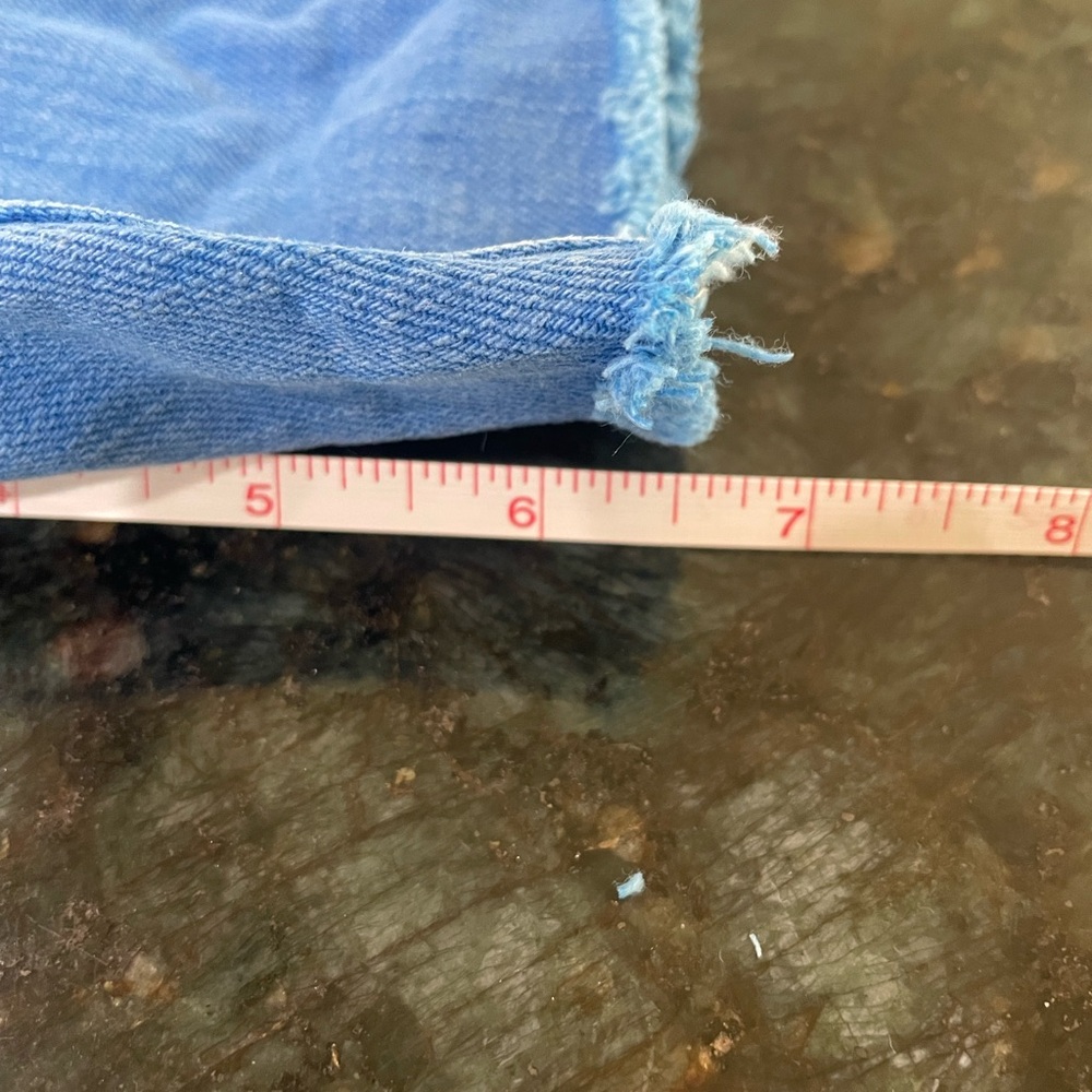 MOTHER The Tripper Cutoff Fray in The Devil May Care color size 28 - Picture 5 of 7